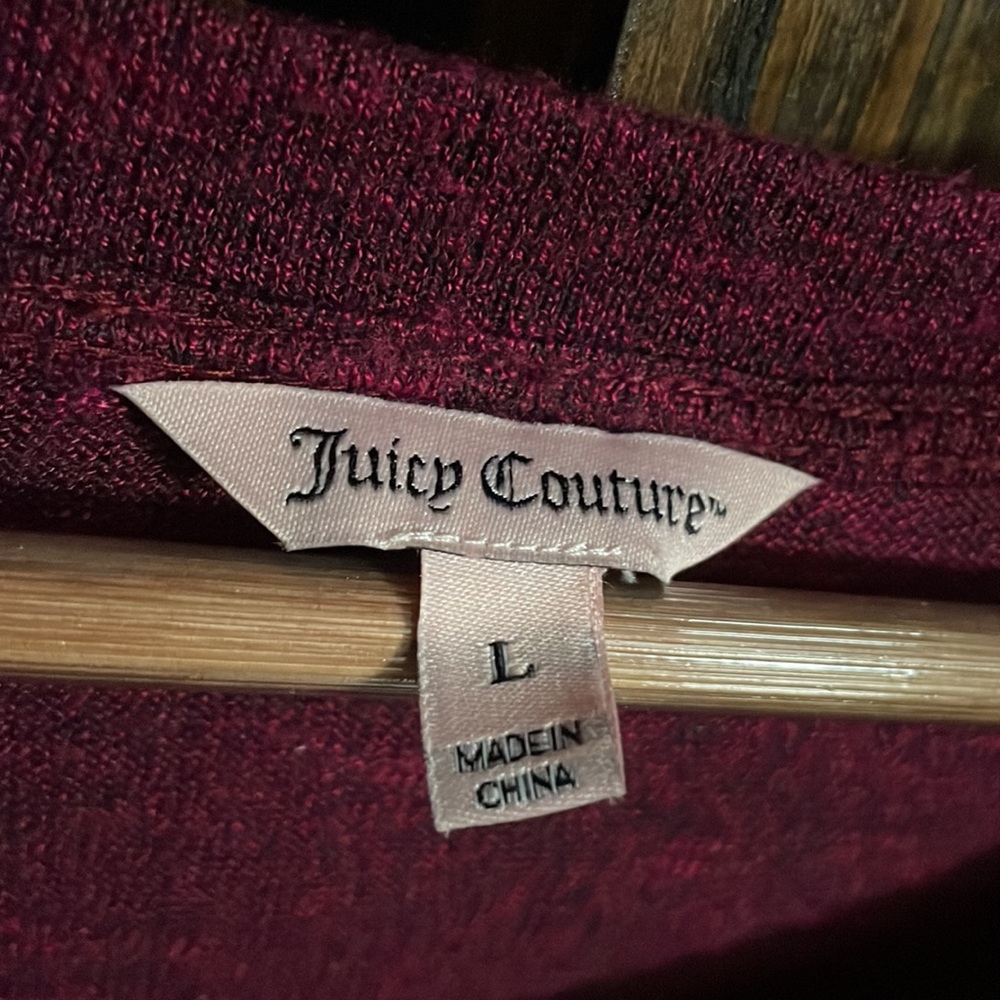 JUICY COUTURE size small long sleeve - Picture 3 of 5